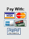 Shop at PediClipper.com with all standard credit cards or PayPal